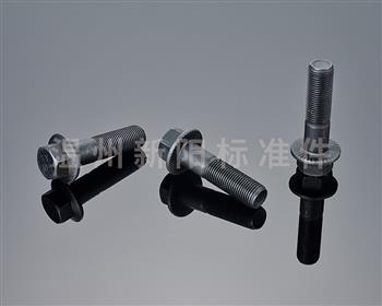 -Q181-Q180--外六角法蘭螺栓 -10.9級(jí)- 黑色達(dá)克羅 花齒法蘭螺栓