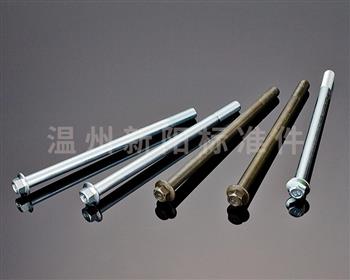 -Q184 -Q185 -GB16674 -外六角法蘭螺栓-8.8級 -10.9級 -藍(lán)白鋅 鍍鋅 長軸法蘭螺栓