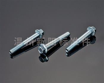 -Q181-Q180-10.9級(jí)- 藍(lán)白鋅 花齒法蘭螺栓花齒藍(lán)白鋅法蘭螺栓