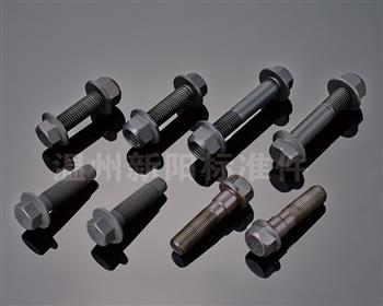 -Q184 -Q185 -GB16674 -外六角法蘭螺栓 -10.9級(jí)-黑色達(dá)克羅 半牙非標(biāo)法蘭螺栓